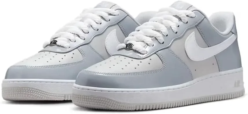 Мужские кроссовки для фитнеса Nike Court Borough Mid Winter, серый белый — фото 2