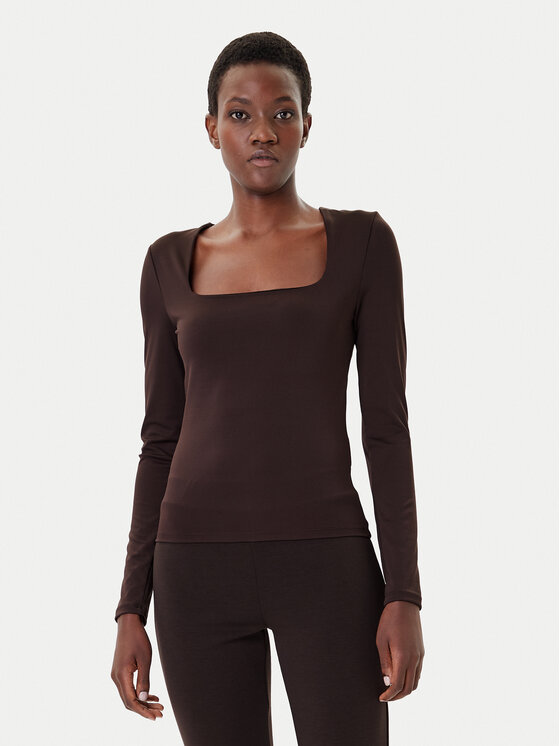 

Блузка regular fit Million 10334613 Vero Moda, коричневый