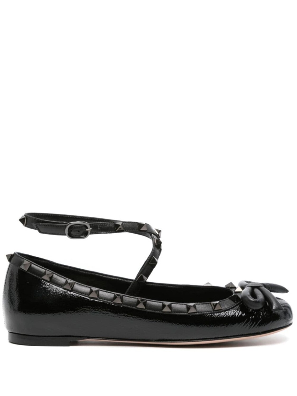 

Valentino Garavani балетки Rockstud, черный
