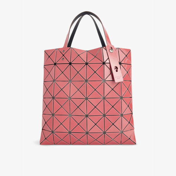 

Сумка-Тоут из ПВХ с геометрическими панелями среднего размера Bao Bao Issey Miyake, розовый