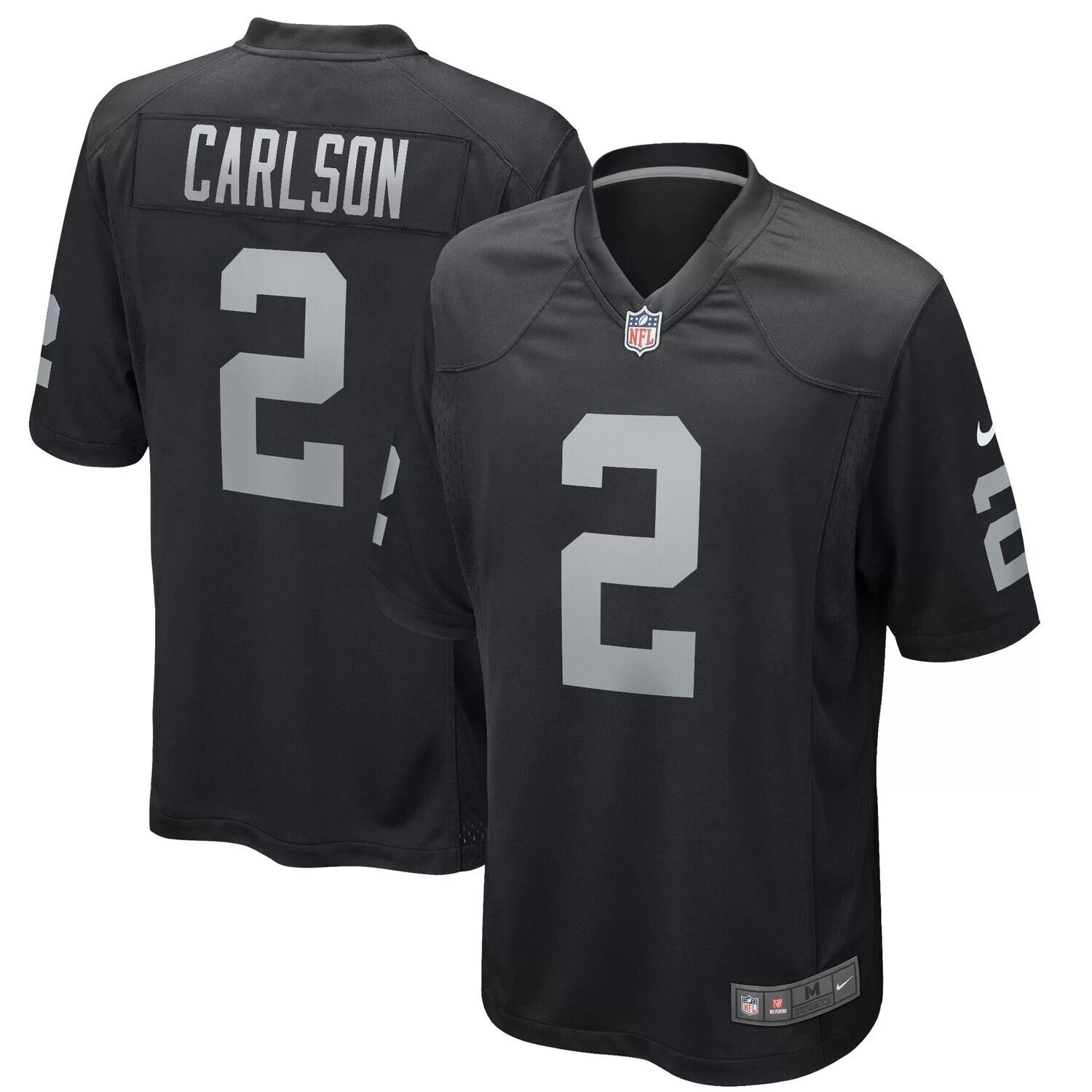 

Мужская черная майка игрока Daniel Carlson Las Vegas Raiders Nike, Черный, Мужская черная майка игрока Daniel Carlson Las Vegas Raiders Nike