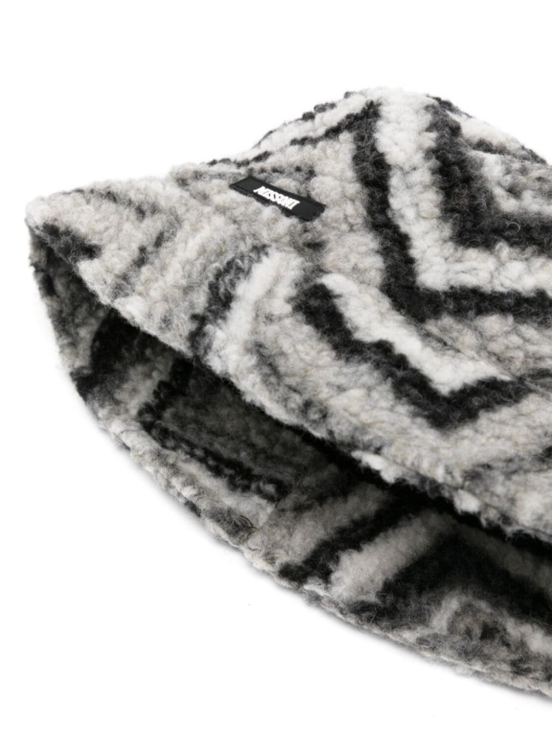 

Missoni Kids панама с узором зигзаг, черный