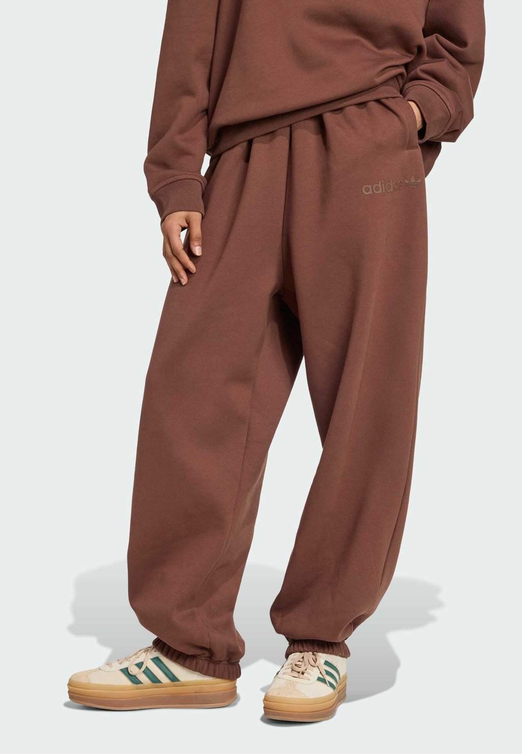 

Спортивные штаны ESSENTIALS LINEAR JOGGER Adidas Originals, коричневый