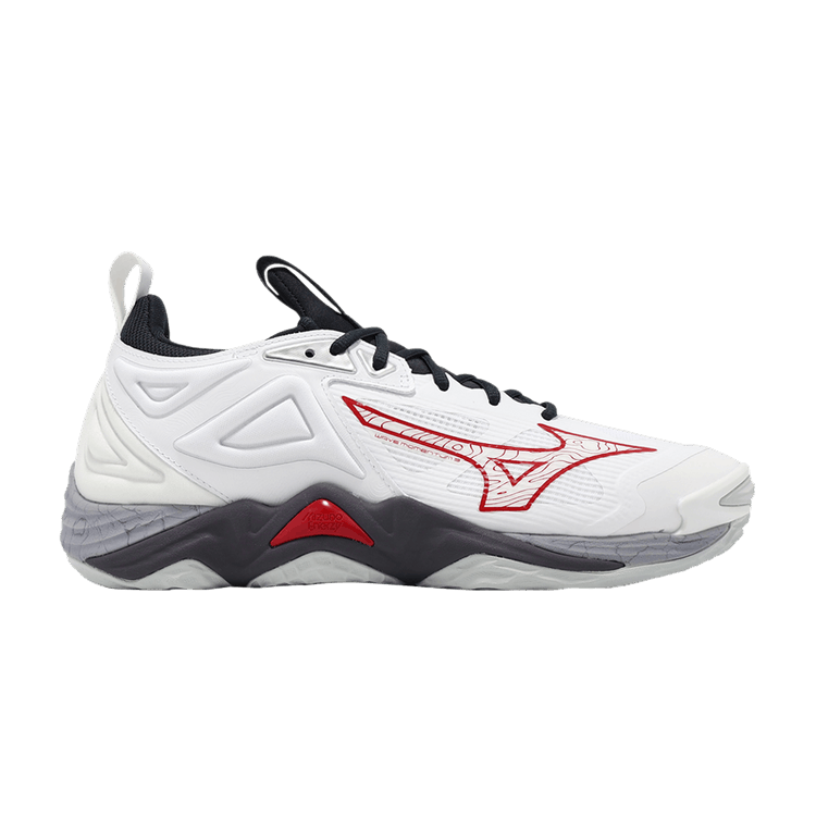 

Кроссовки Wave Momentum 3 'White Salsa Vulcan', белый