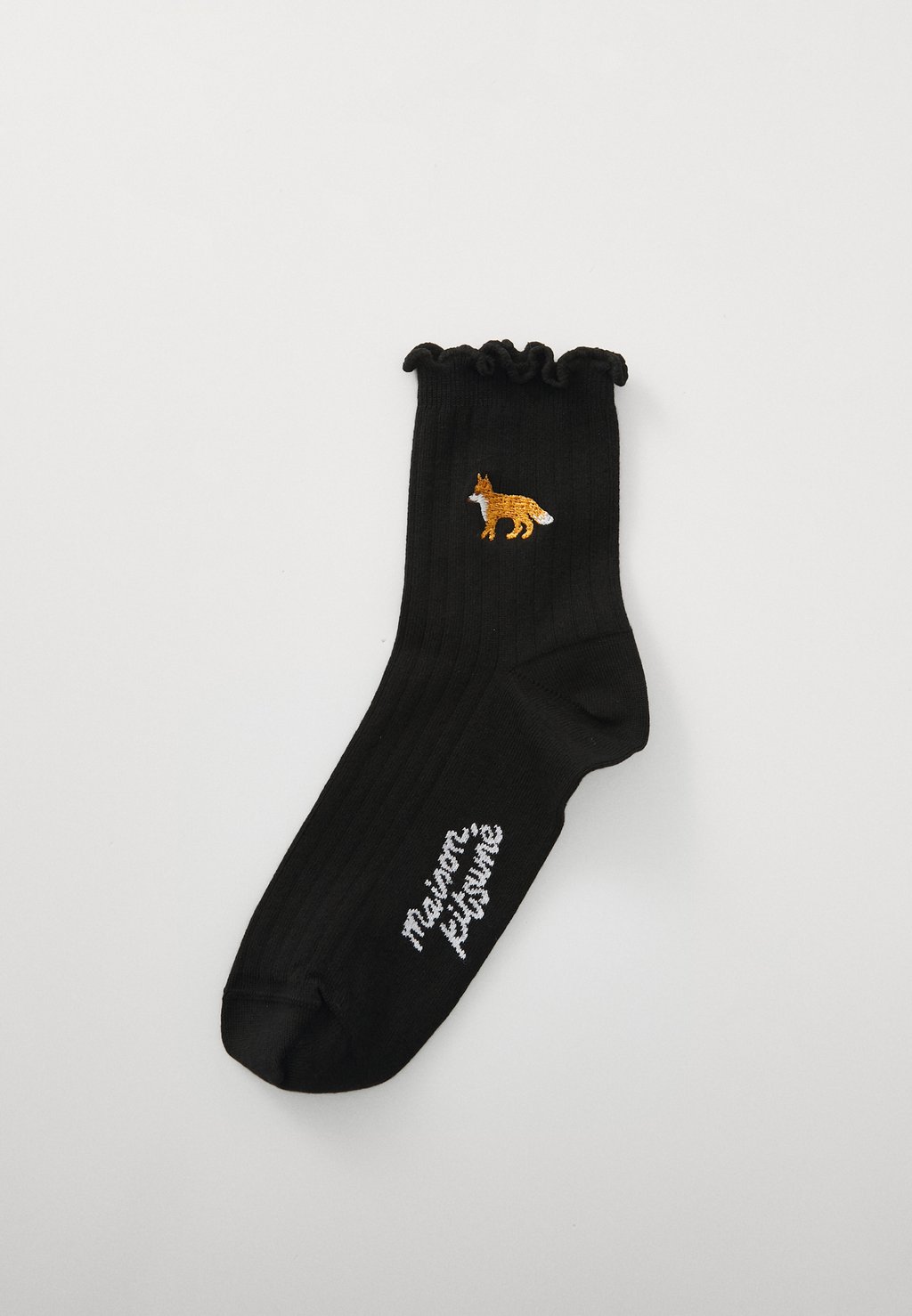 

Носки BABY FOX Maison Kitsuné, черный