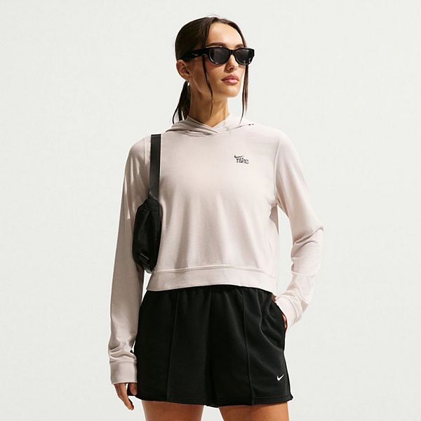

Женский легкий укороченный худи Nike, Orewood, Коричневый, Женский легкий укороченный худи Nike, Orewood