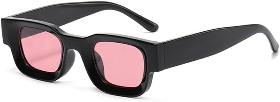 

Популярные модные маленькие квадратные солнцезащитные очки для женщин в стиле ретро, ​​солнцезащитные очки UV400 для мужчин, трендовые солнцезащитные очки MTZJH, Black