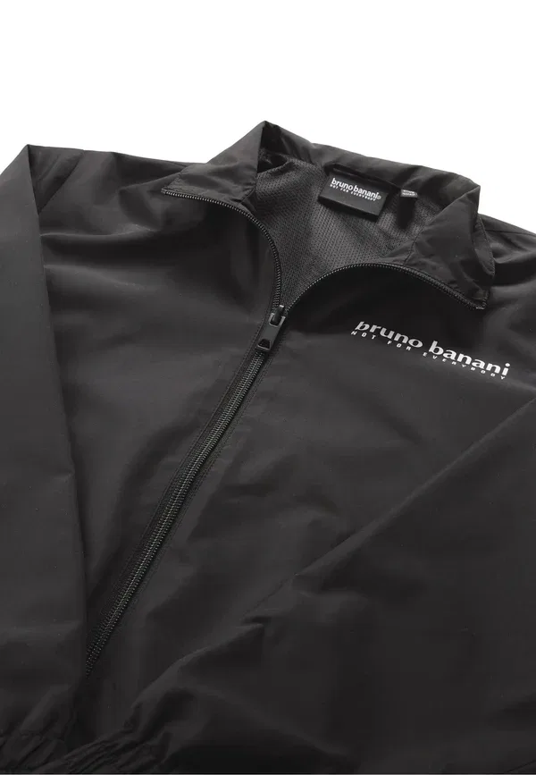 Куртка Bruno Banani Basic logo print light jacket, черный — фото 3