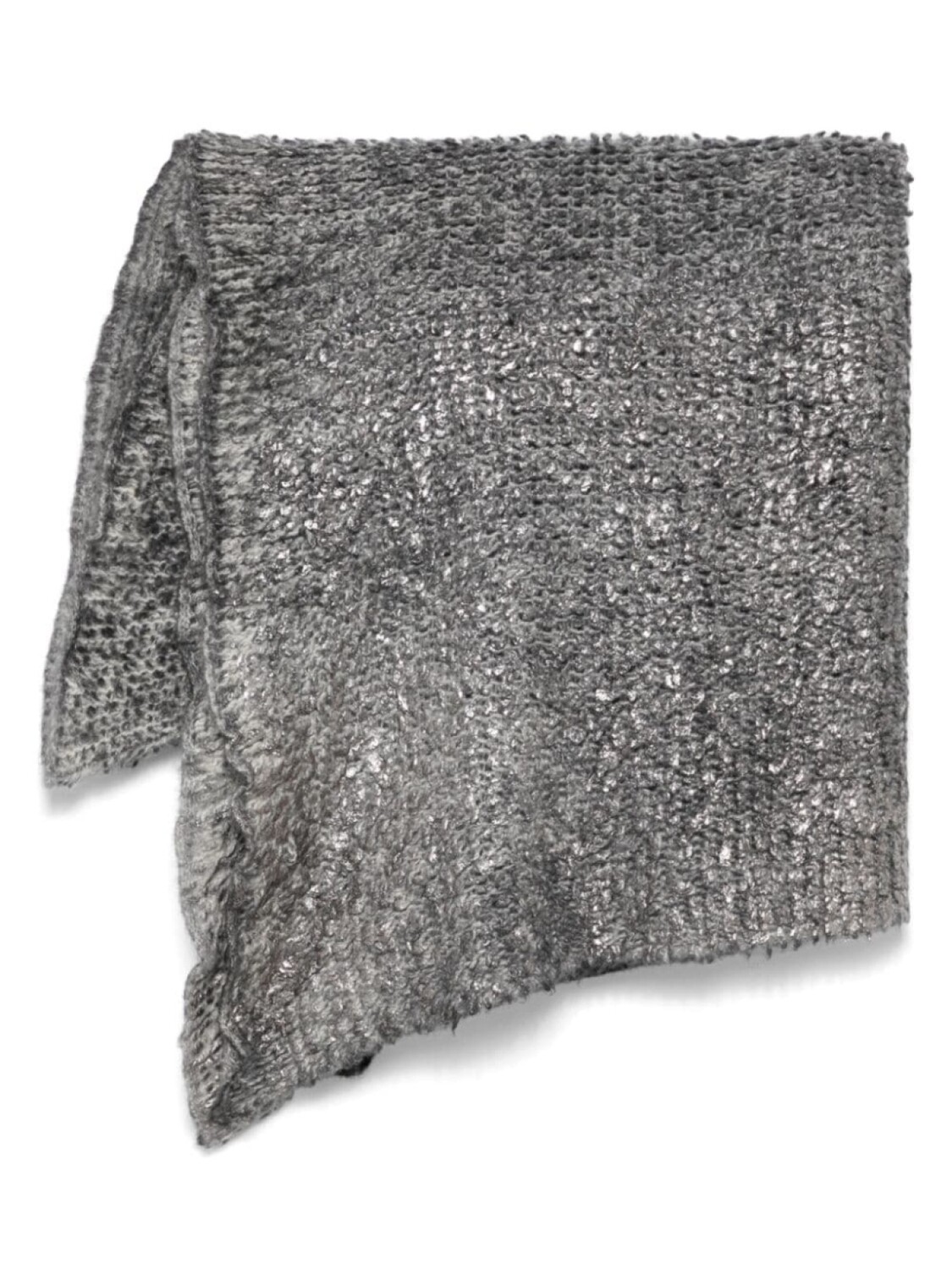 

Фольгированный шарф Avant Toi, серый