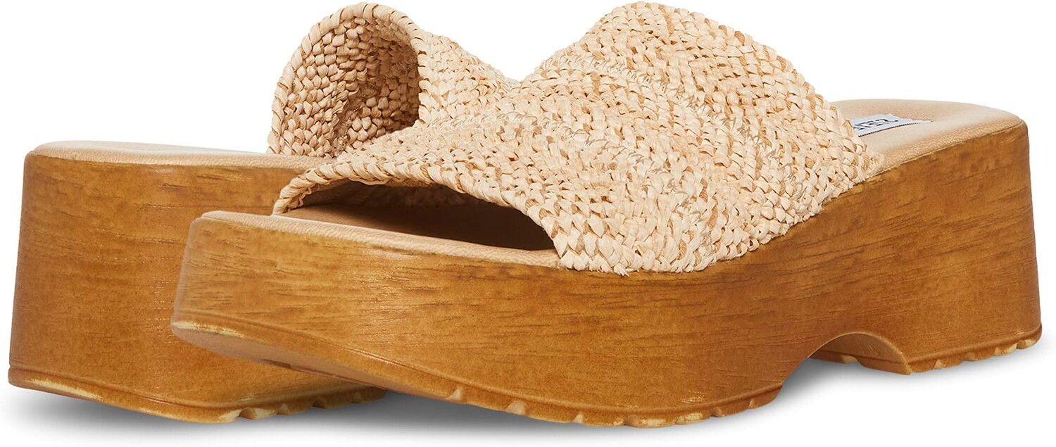 

Босоножки Slinky30 Sandal Steve Madden, цвет Raffia 1