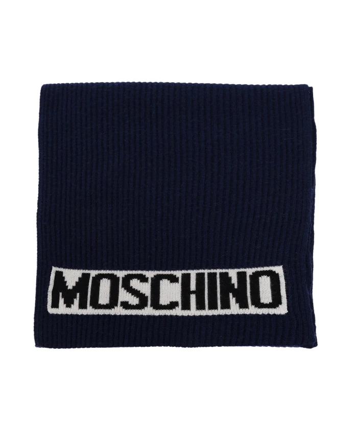 

Зимний шарф Moschino, синий