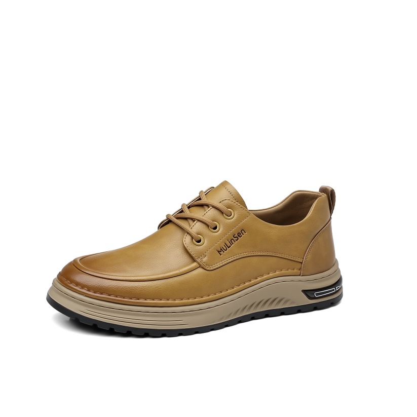 

Мужские повседневные кроссовки Low Top Mulinsen, желтый/коричневый