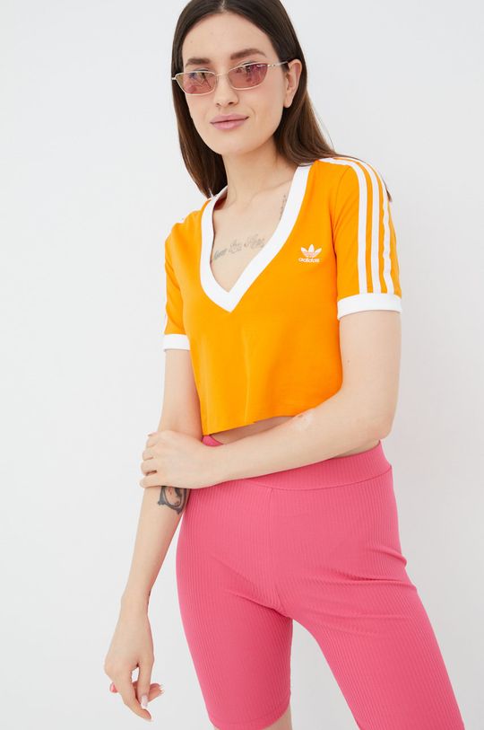 

Футболка Adicolor HC2029 adidas Originals, оранжевый