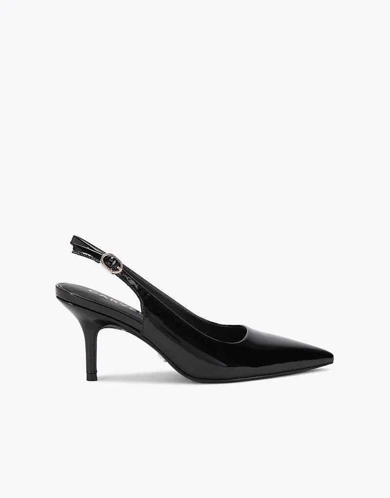 Туфли Carvela Spirit на каблуке-ремешке черного цвета