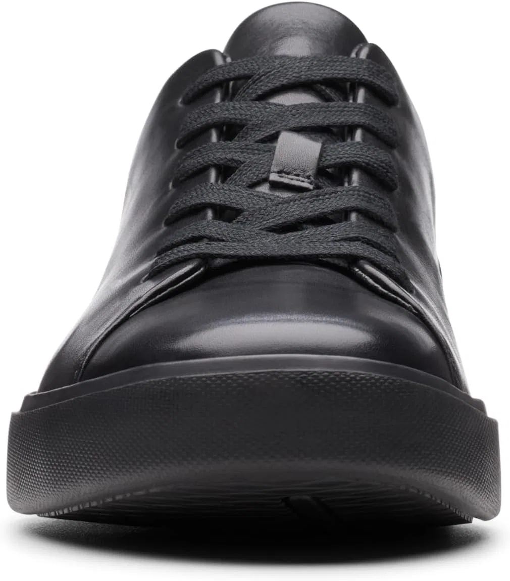 Мужские кружевные кроссовки Clarks Un Costa, Black (Black Leather) — фото 2
