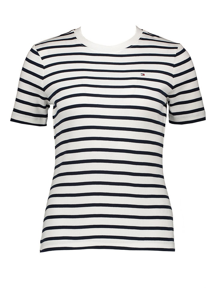 

Футболка Tommy Hilfiger, белый/черный
