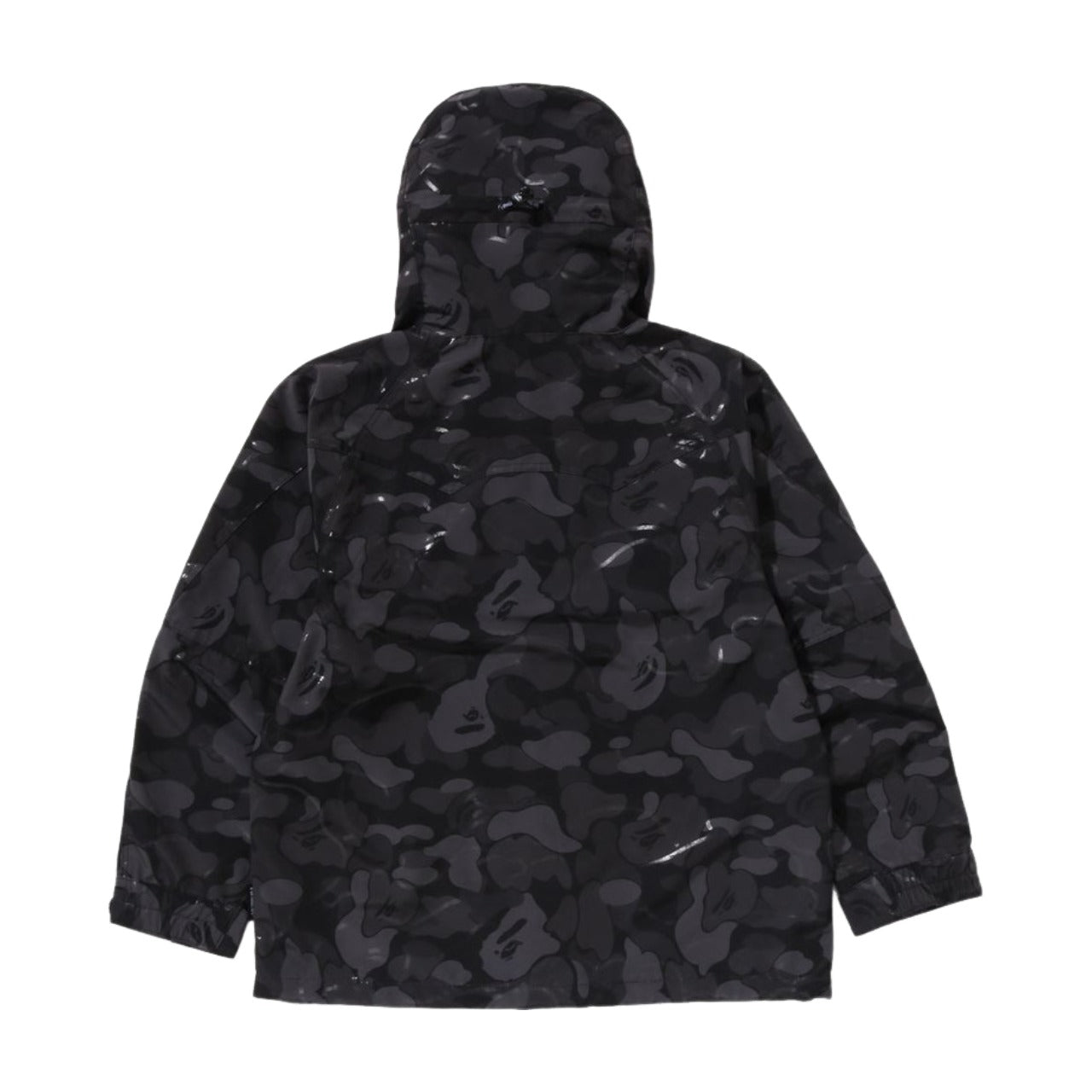 Сноубордическая куртка A Bathing Ape с ламинированным камуфляжным рисунком, цвет «черный» — фото 2