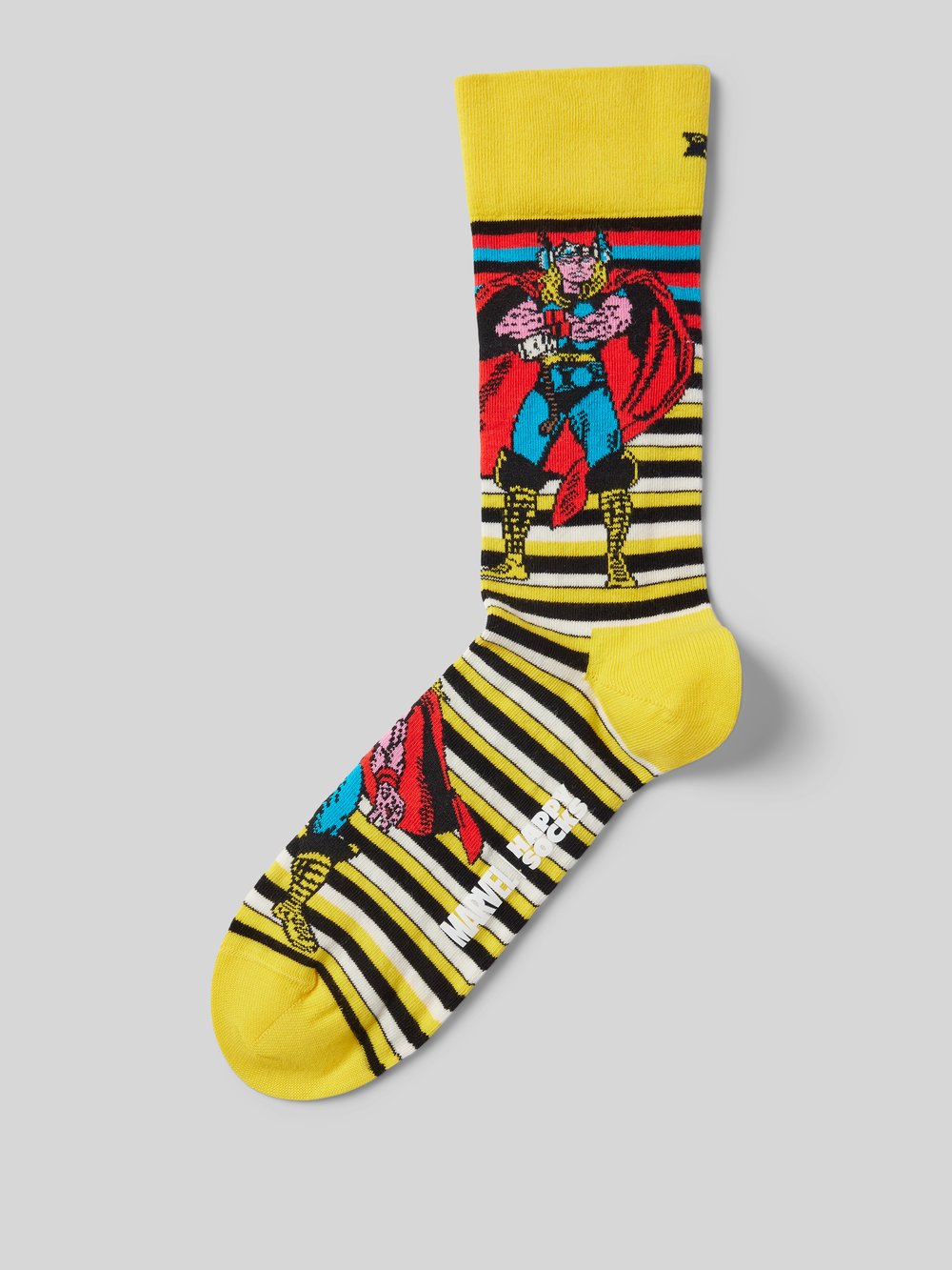 

Носки с принтом Marvel модель «Тор» Happy Socks, желтый