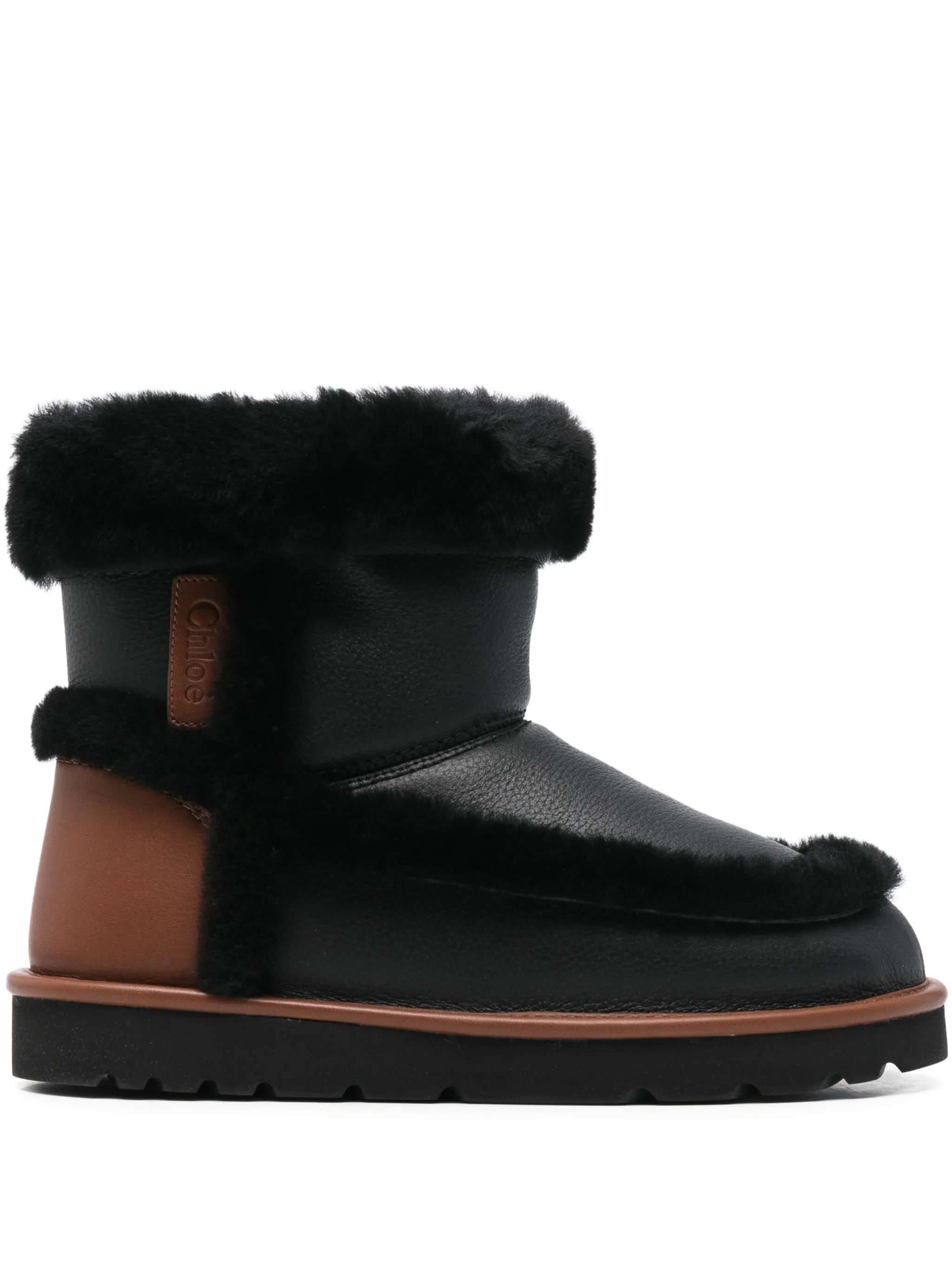 Ботинки Dolcie на платформе Chloé, черный