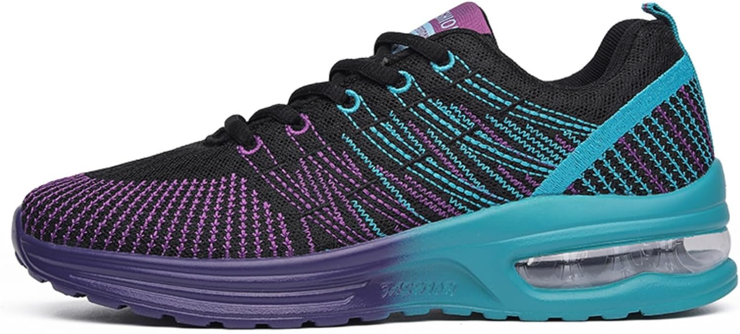 

Дышащие кроссовки в стиле Y2K с яркими цветами для ежедневного бега, легкие с воздушной подошвой и уникальным многоцветным дизайном Ctkvbmeoi, черный