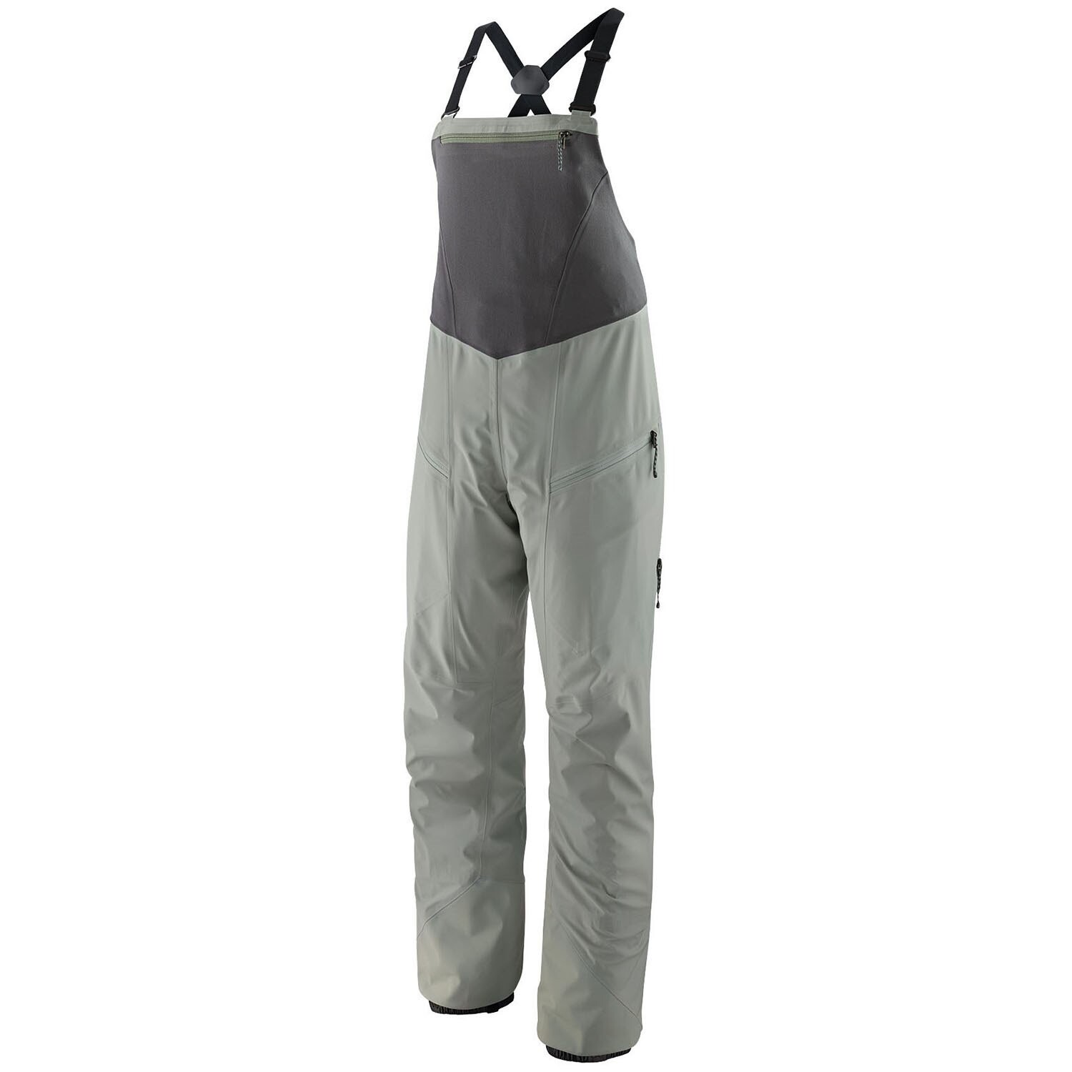 

Горнолыжные брюки с подтяжками Patagonia Snowdrifter, зеленый