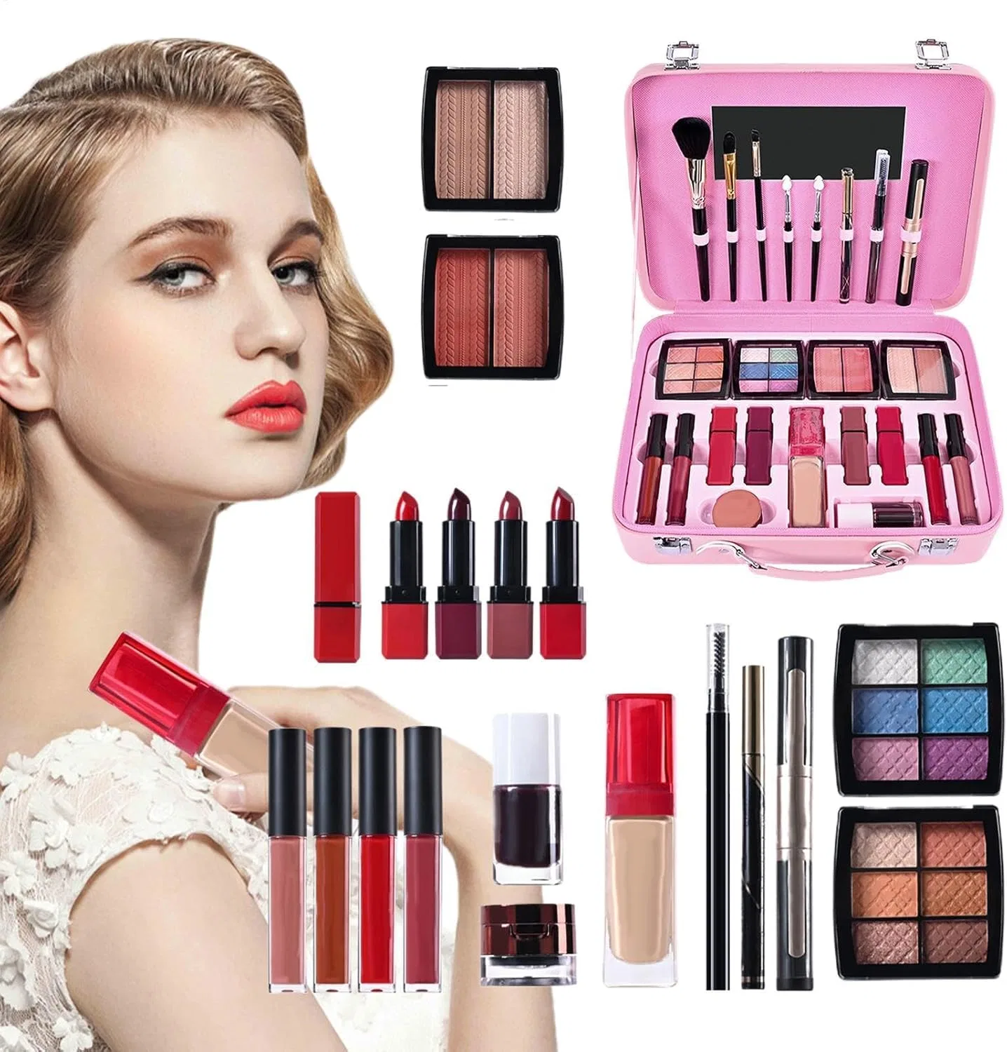 Набор косметики Makeup Kit с водостойкой палитрой, универсальный