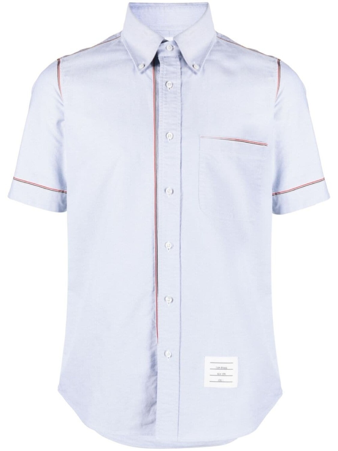 

Thom Browne рубашка с полосками RWB, синий