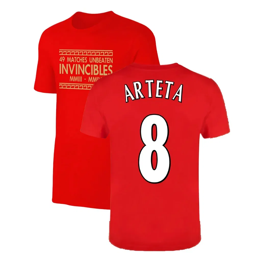 Футболка детская Invincibles 49 Unbeaten Arsenal Fc, красный
