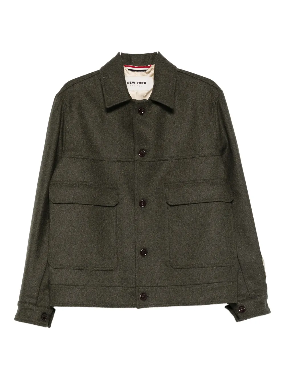 

Рубашка с воротником New York Resident, зеленый