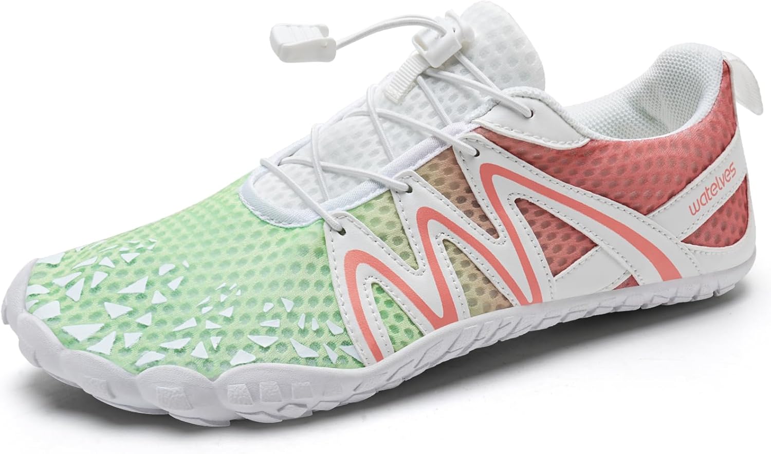 

Мужские водные тапочки, босоножки с быстрой сушкой, акваноски для активного отдыха, спорта, каякинга, лодочных прогулок, походов, серфинга и прогулок Watelves, B-colorful