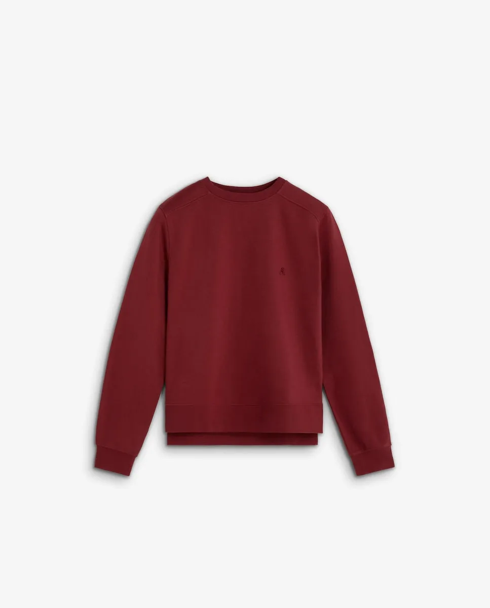 

Женская толстовка 100% хлопок с круглым вырезом Scalpers, красный