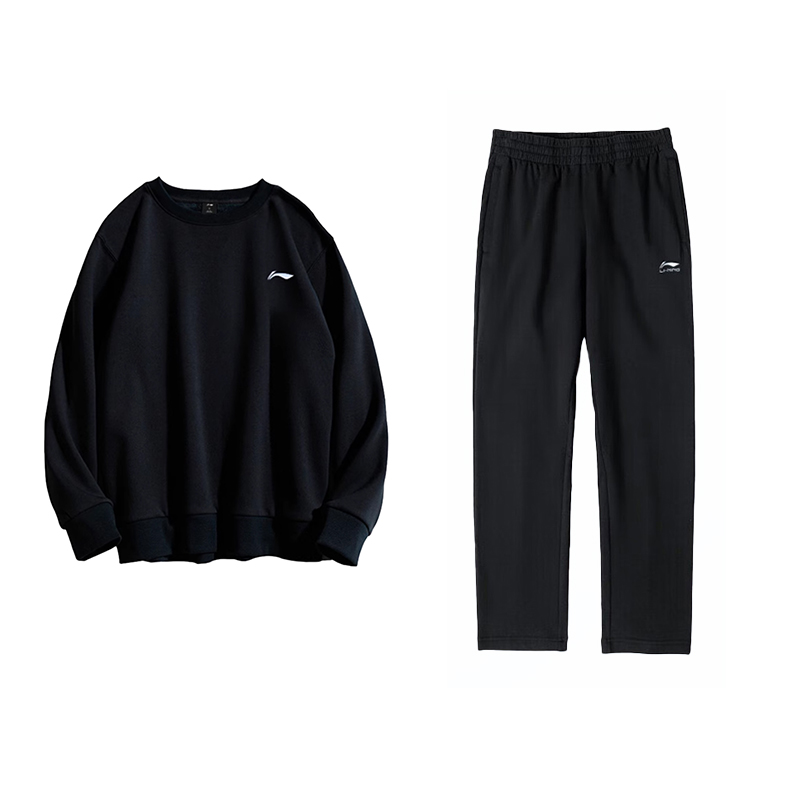 

LINING Повседневная спортивная одежда унисекс черная