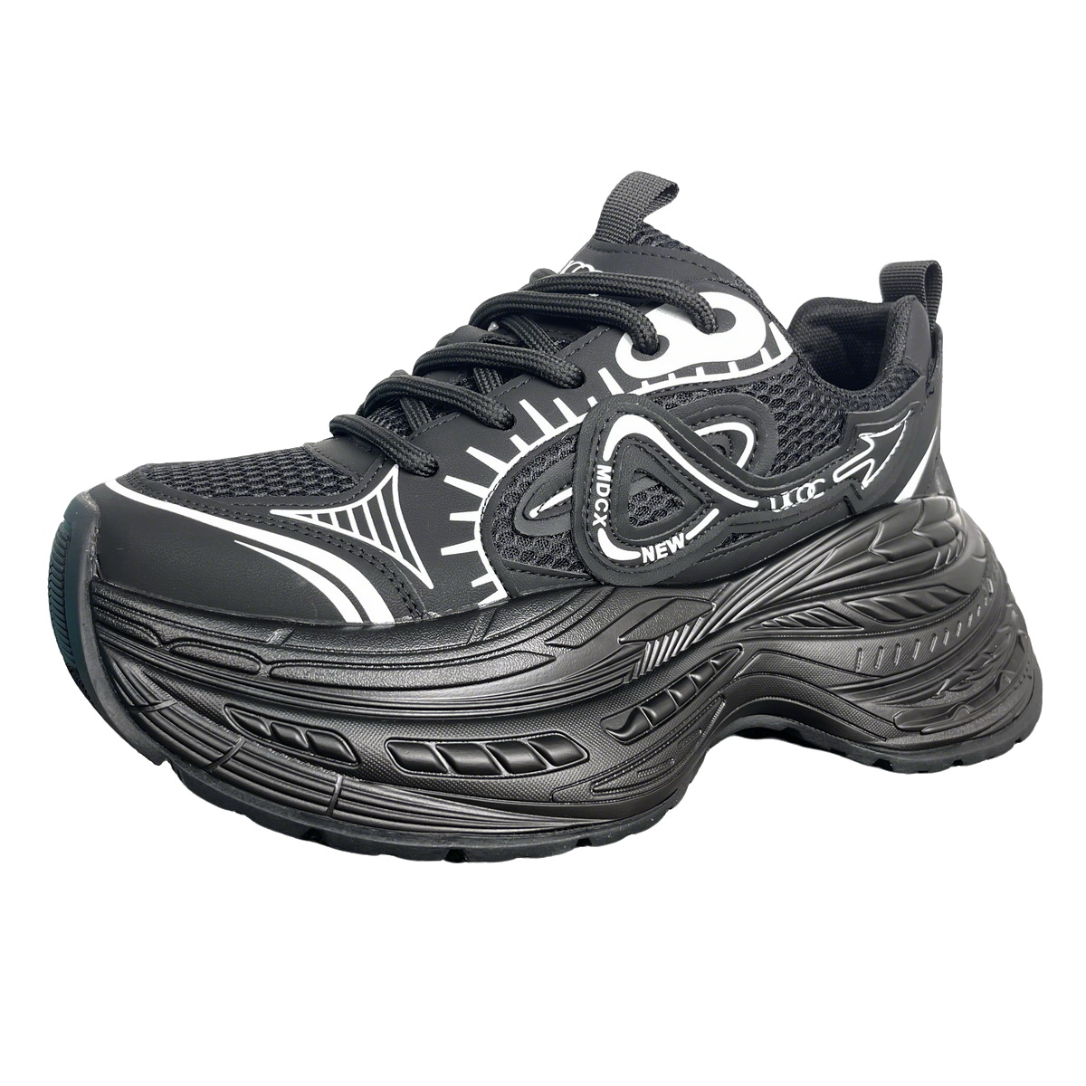 

Banas UCOC x Мид Топ Чанки Кроссовки Мужские Чёрные, цвет Black