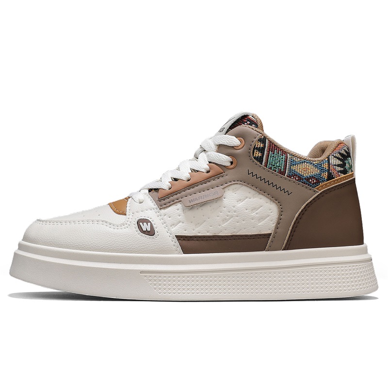 

WARRIOR Скейтборд обувь мужская высокие бежевые/khaki