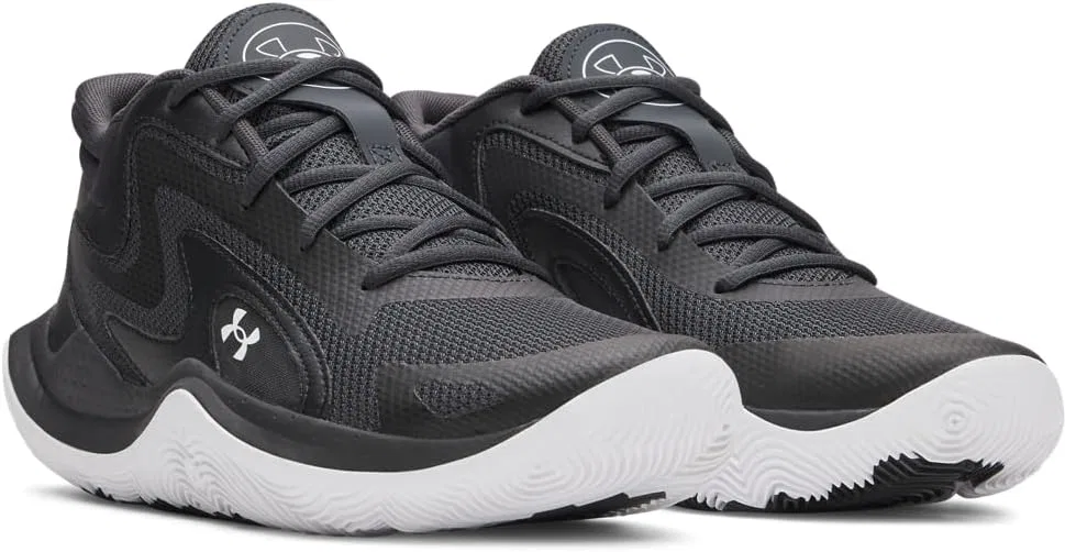 Кроссовки Under Armour Unisex UA Jet '25, Anthracite, Black, White — фото 2