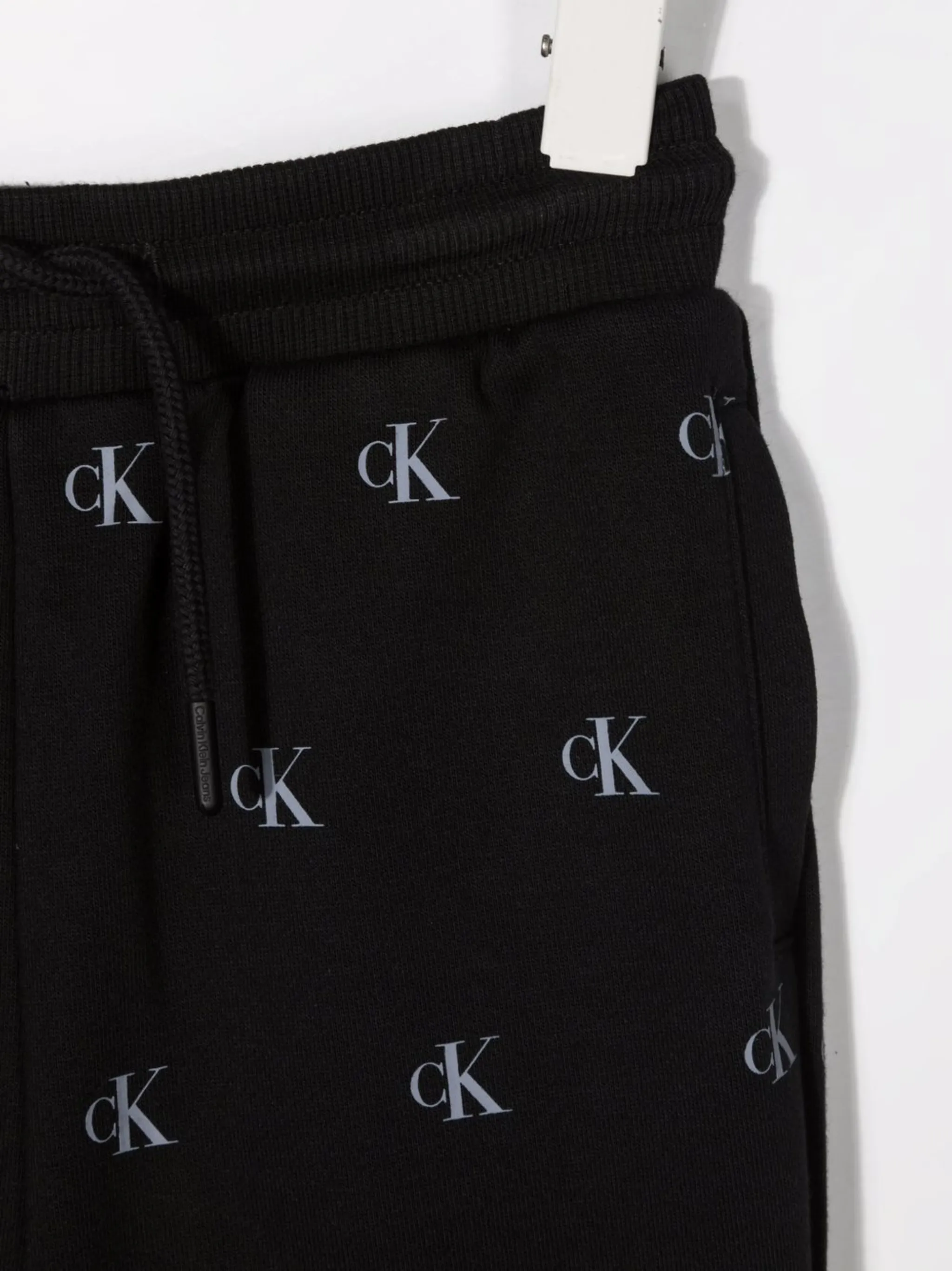 Спортивные брюки с логотипом Calvin Klein Kids, черный — фото 3