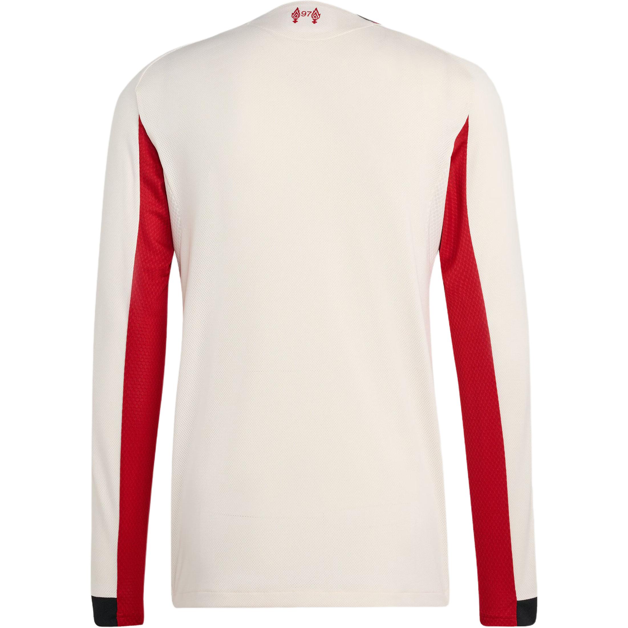 Футболка Liverpool Fc 25/26 длинный рукав аутентичная гостевая Adidas, белый — фото 2
