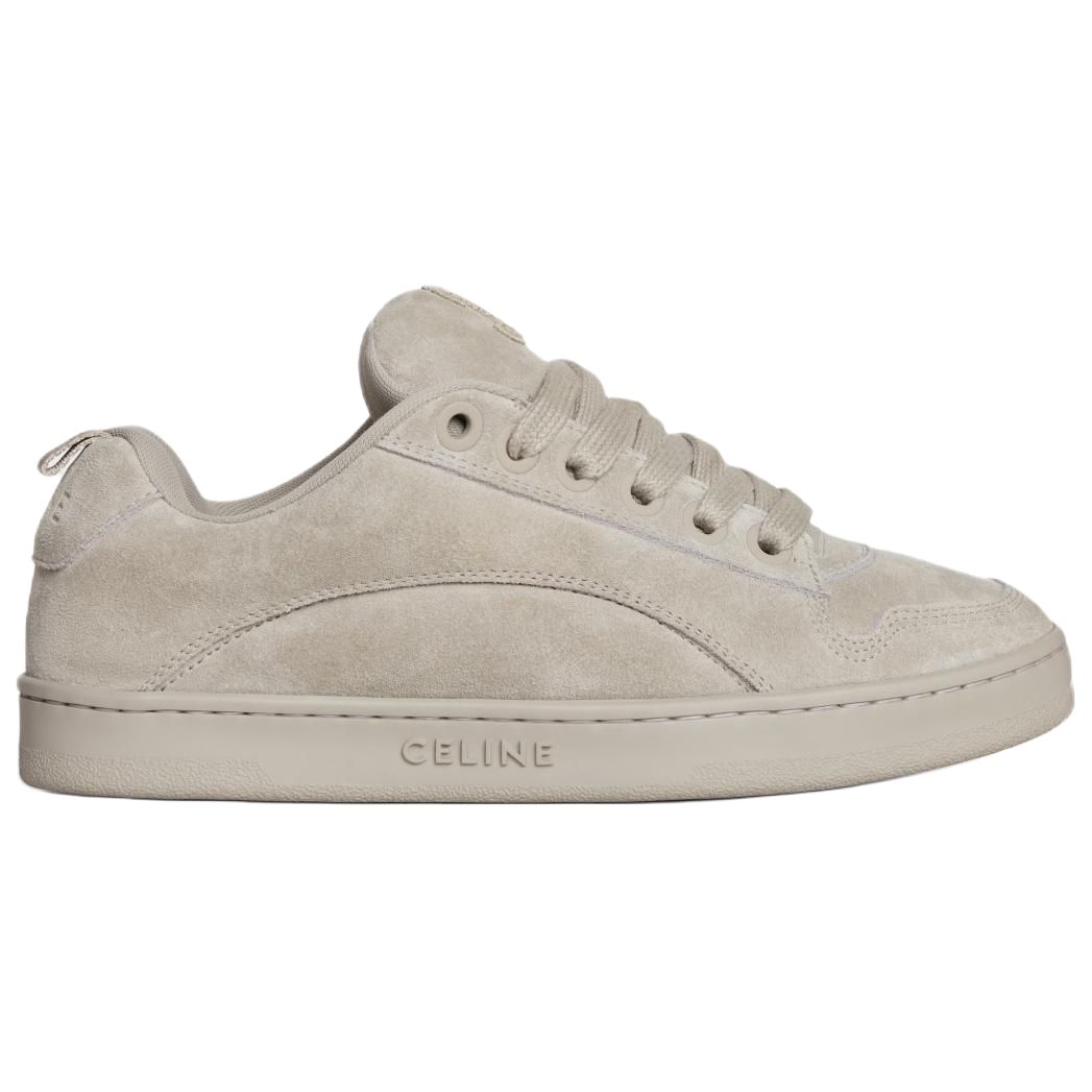 HUNTINGTON низкие скейтерские кроссовки женские Greige CELINE, Original Shoe Box Included — фото 3