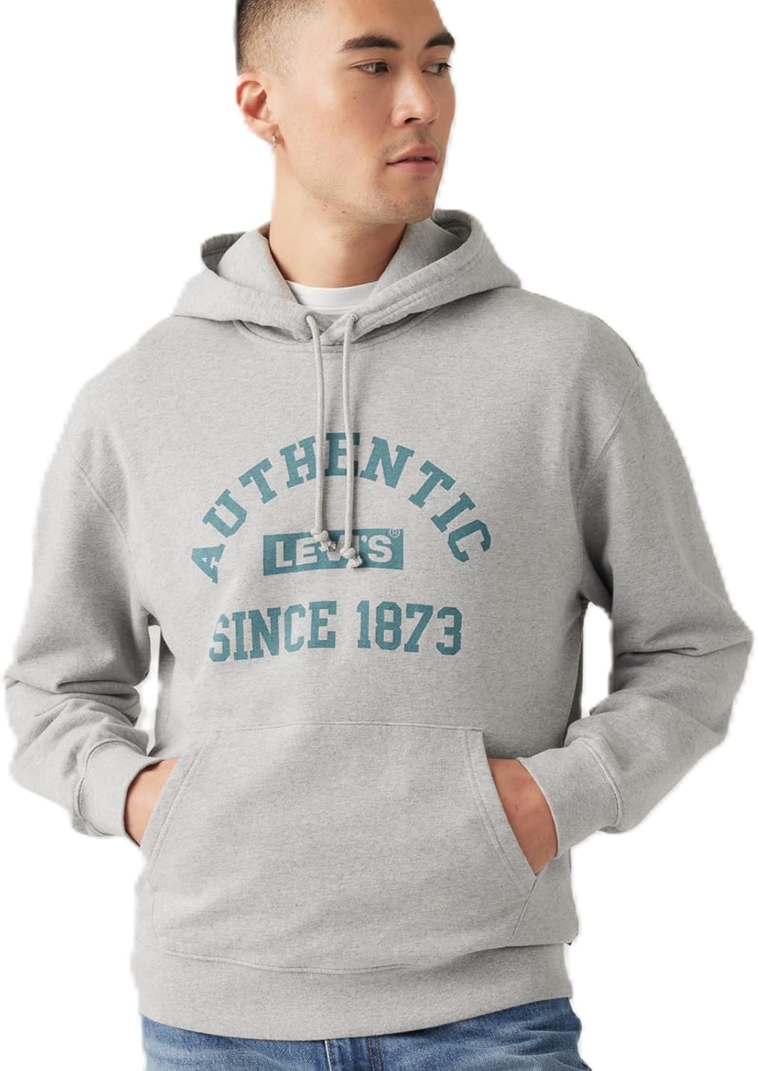 

Худи Levi's Gym Boxtab Graphic, серое