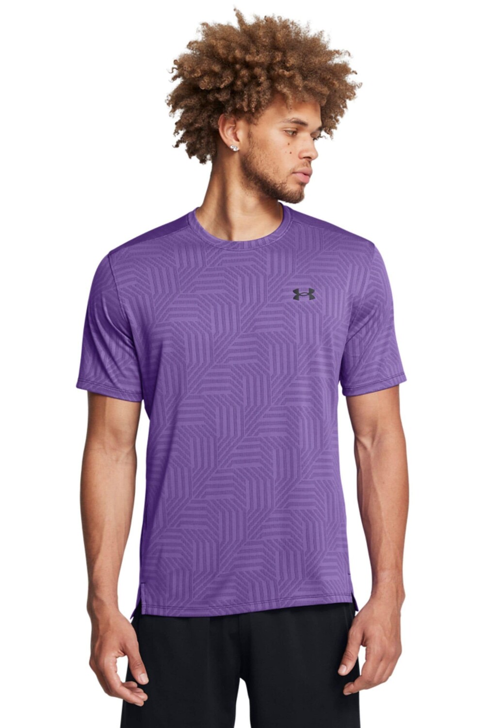 

Футболка Tech Vent Geotessa Under Armour, фиолетовый