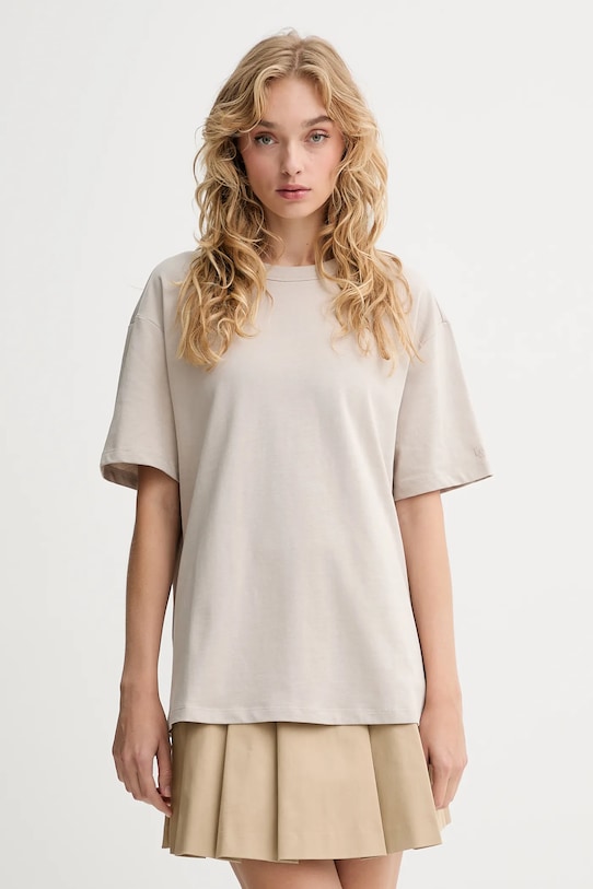 

Хлопковая футболка Levi'S, бежевый