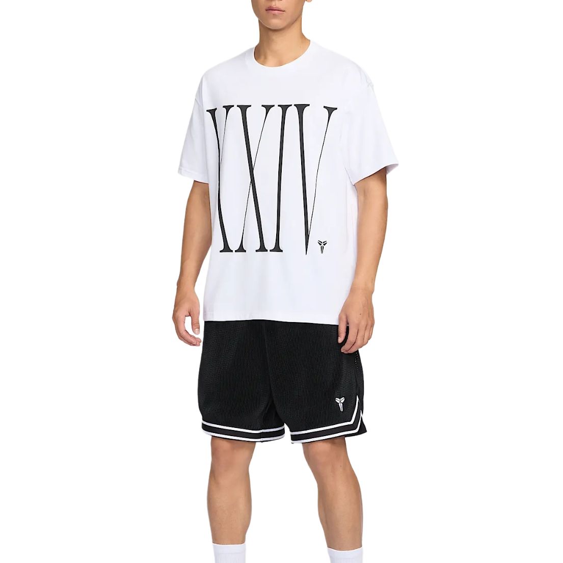 Мужская футболка Dri Fit FW25 Kobe Nike, белый — фото 3