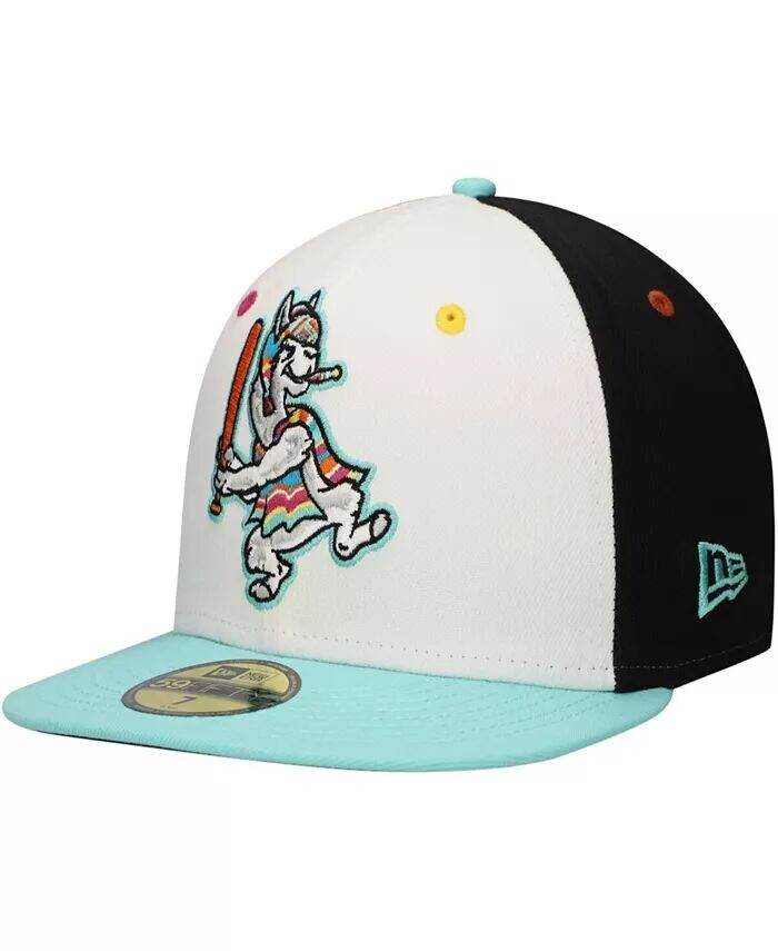 

Мужская белая шляпа Llamas de Hickory Copa de la Diversion 59Fifty New Era, белый