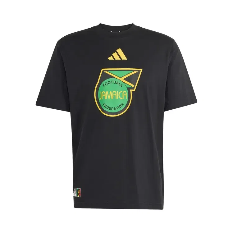 Футболка джерси Adidas Jamaica x Bob Marley Dna Graphic, черный