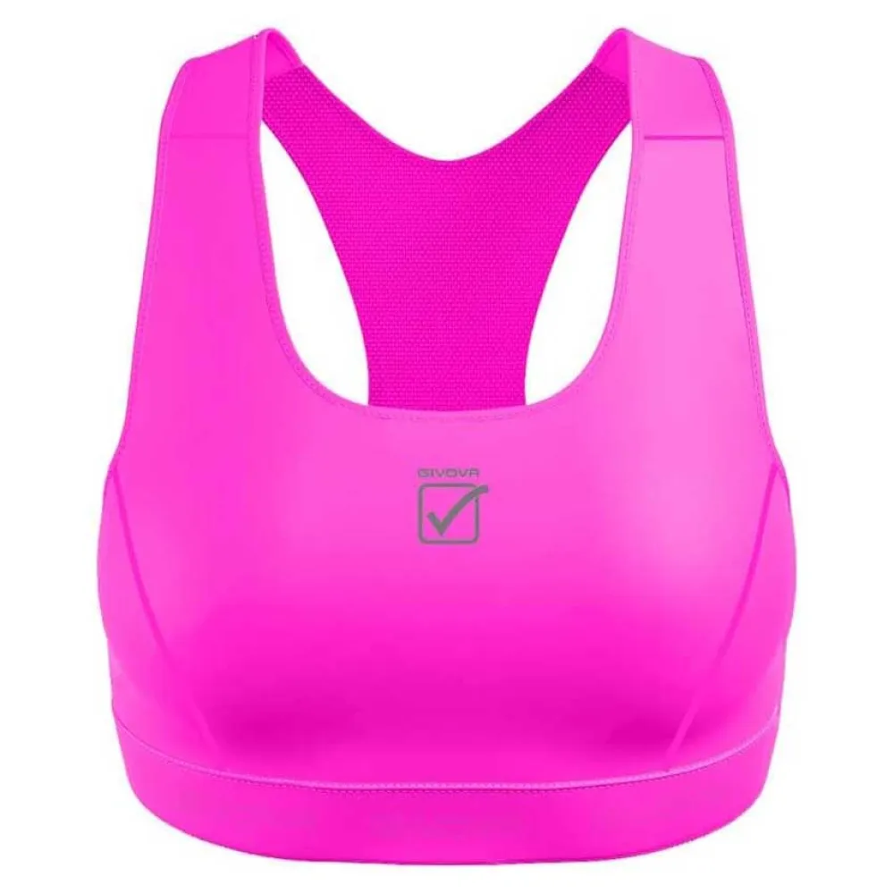 

Спортивный топ Givova Elastic Band high support, розовый