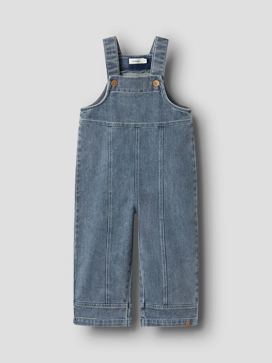 Комбинезон джинсовый, Loose Fit, Name it, medium blue denim — фото 3