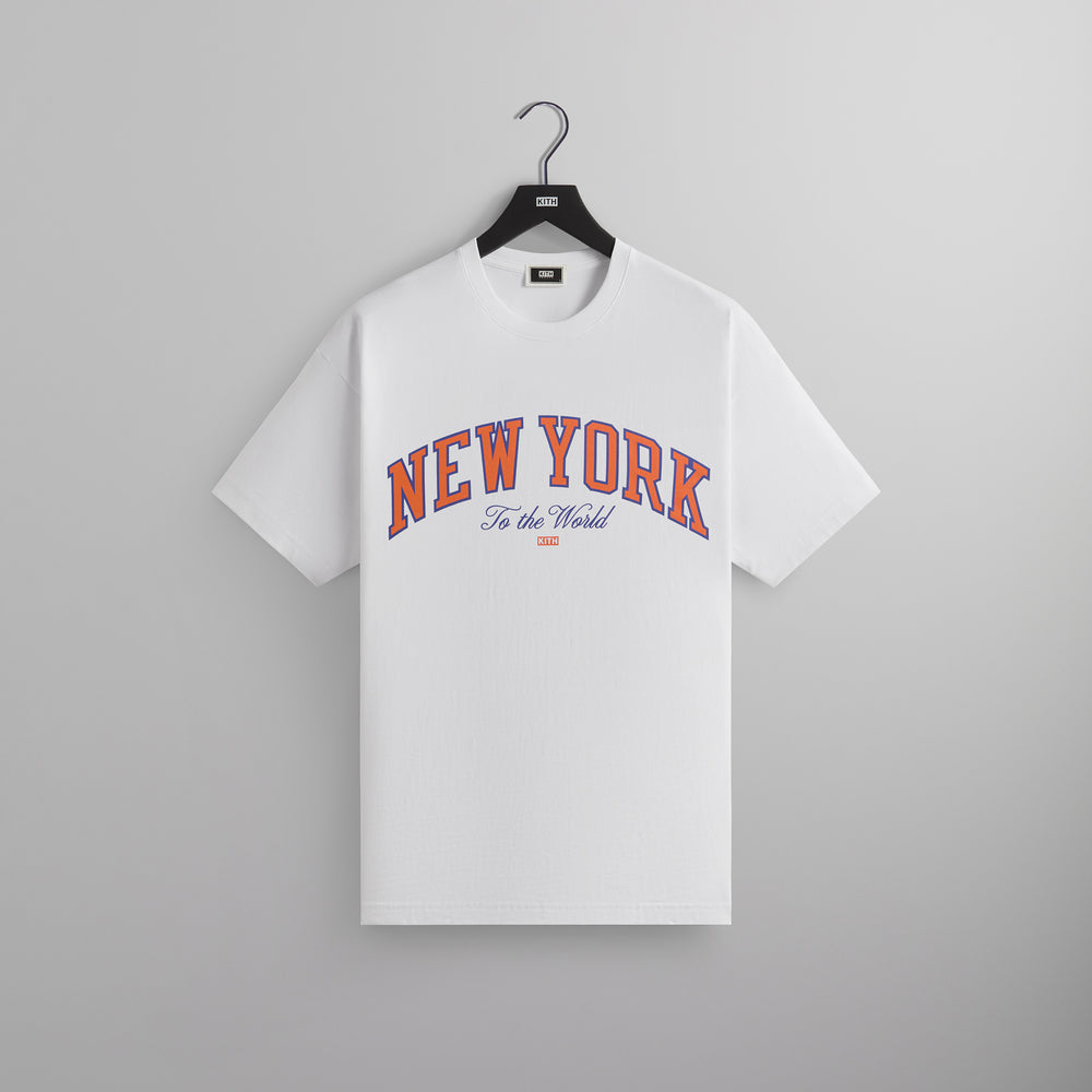 

Футболка Kith for the New York Knicks New York to the World Vintage Tee, белый