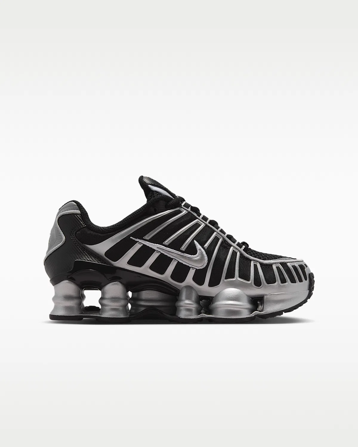 Детские кроссовки Nike Shox TL, Black/Volt Ice/Photon Dust/Metallic Silver — фото 3