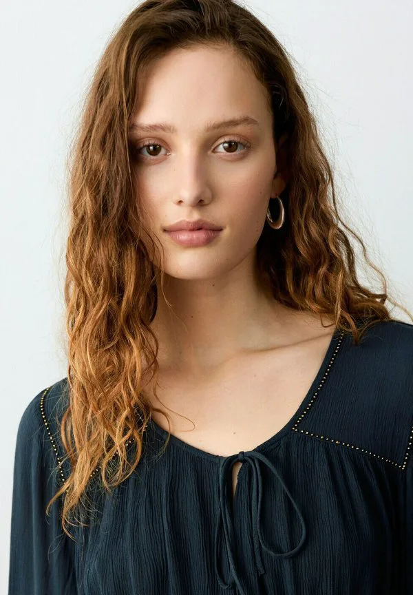 Платье для подростков на каждый день Mango Kids, Dark Blue — фото 4