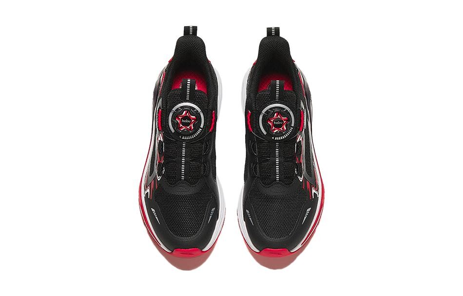 Детские кроссовки GS Low-top черные/красные Anta Kids, черный/красный — фото 4
